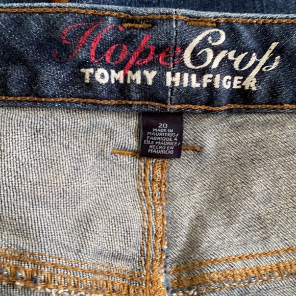 Womans Tommy Hilfiger Hope Crop Denim Jeans 20 - Picture 7 of 11